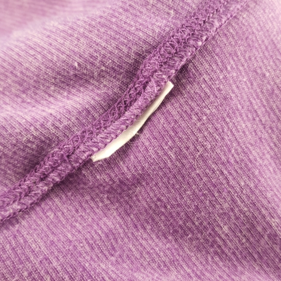 CHAMPION Long-sleep Athletic Soft Purple Top (XL) - Picture 8 of 10